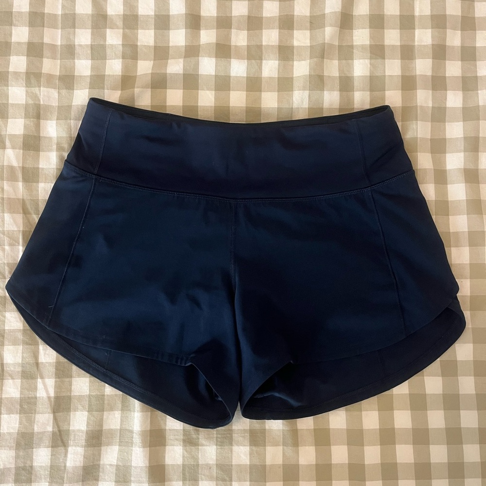 Lululemon Speed Up Short 4” Navy Size 4